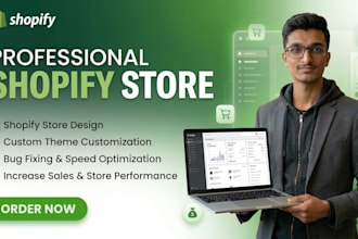 design a shopify store that increases sales