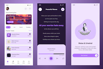 do ui ux, ios or android app ui design, webapp design , redesign in figma