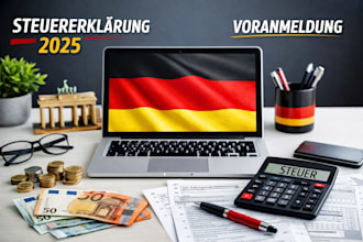 do german tax return preparation and bookkeeping for freelancers