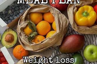 design a custom nutrition and meal plan for your goals