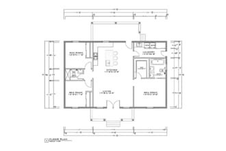 draw 2d architectural floor plan, house plan, permit drawing, autocad blueprint