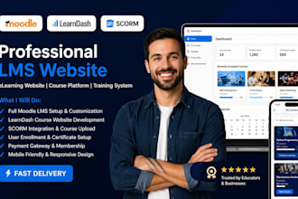 moodle lms learndash moodle website lms website scorm moodle lms xapi with ai