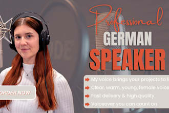 record a female voice over in a playful, young voice