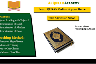 be your quran teacher, quran tutor with qirat, tajweed for kids and womens