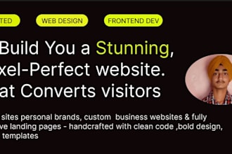 build, rebuild website development as a frontend devloper
