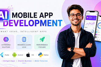 build an ai powered flutter mobile app for android and ios gpt API integration