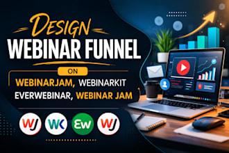 design webinar funnel on webinarjam, webinarkit, everwebinar, webinar jam