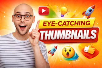 design eye catching youtube thumbnails to increase your CTR