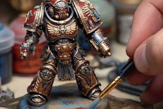 paint your warhammer 40k and fantasy miniatures