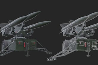 missile sculpt,drone,3dprint,f1 car airfoil,mim 23 hawk,glb 3dcar,sldprt porsche