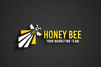 create best quality new honey company logo