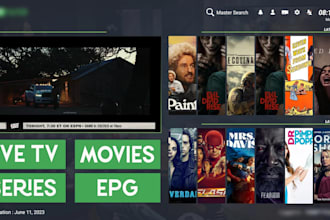 do rebranding for all iptv app, tivimate, ibproplayer, cpanal, app design