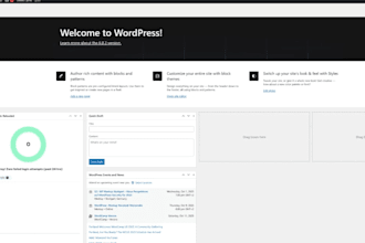 do wordpress installation and vps panel setup