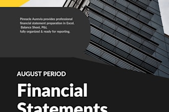 prepare accurate financial statements for businesses