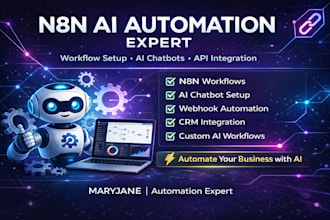 do n8n ai automation workflow setup and ai chatboat integration n8n ai agent