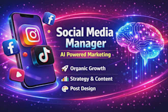 be your ai powered social media manager for organic growth