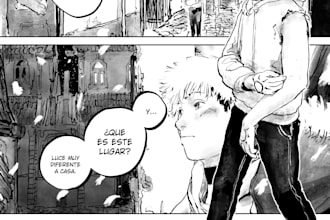 make manga and comic pages for you