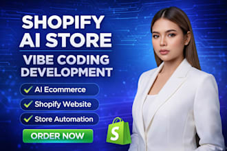 shopify ai store development vibe coding lovable ai shopify website ai ecommerce