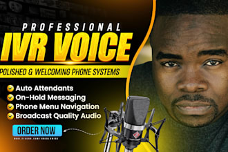 record a pro IVR, phone tree, or voicemail greeting