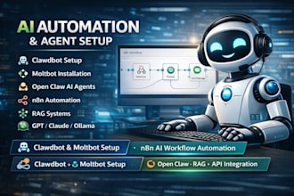 build ai agents, openclaw or clawdbot to automate your business