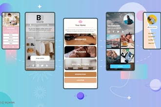 create a customize professional linktree landing page for your social media
