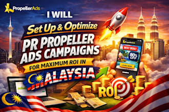 set up and optimize pr propeller ads campaigns for maximum ROI in malaysia