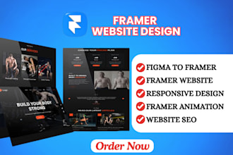 create responsive framer website, framer website, fix framer, figma to framer