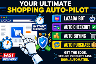 lazada bot, shopping bot auto checkout bot monitor bot pokemon bot target bot