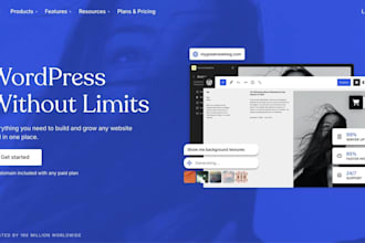 design and redesign basic wordpress website, startup wordpress business website