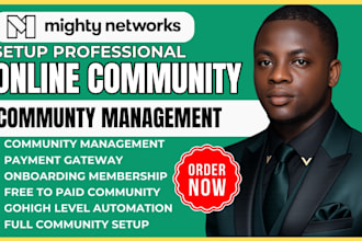 do mighty networks community course community setup circle so community