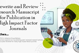 provide scientific writing, editing, and peer review for life science