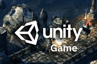 do unity game development, mobile game, 2d, 3d unity game developer