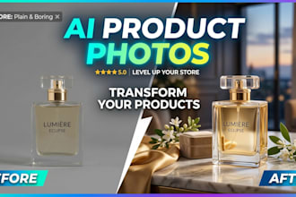 create professional ai product photography for ecommerce