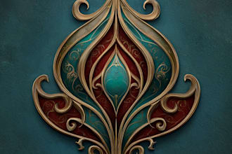 draw an fantasy book novel series logo