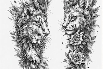 design professional creative tattoo design