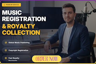 set up music publishing admin and song registration