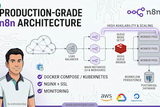 design and deploy your n8n self hosted infrastructure  l infra n8n autohospedado