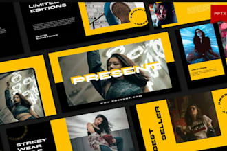 design goggle slide, powerpoint presentation business pitch deck and canva slide