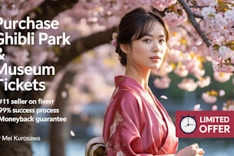 get you ghibli museum and ghibli park tickets for your japan trip