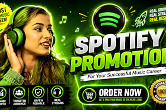 do spotify music promotion