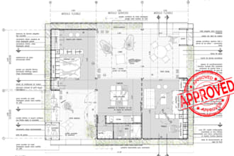 setback complaint site plan, planning approval site plan, residential site plan