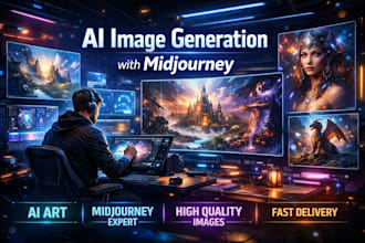 generate professional ai images with midjourney for business and marketing
