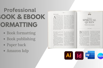 format spanish german book, design dutch italian manuscript, french ebook, kdp