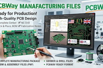 pcbway manufacturing files,gerber files,pcb fabrication file