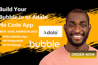 build bubble mvp bubble web app no code mobile app adalo mvp adalo mobile app