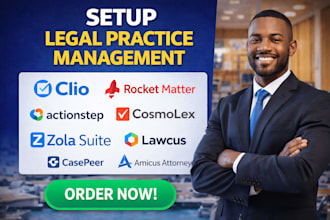 setup clio rocket matter actionstep cosmolex zola suite lawcus amicus attorney