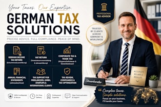 do german tax advisor tax return vat return income tax return tax steuerberater