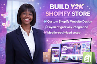 build a y2k shopify store for your fashion or streetwear brand