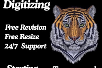 create custom embroidery digitizing logo dst pes emb