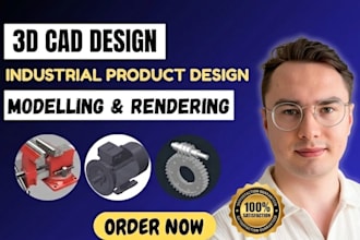 do mechanical engineering, cnc industrial design and 3d cad design